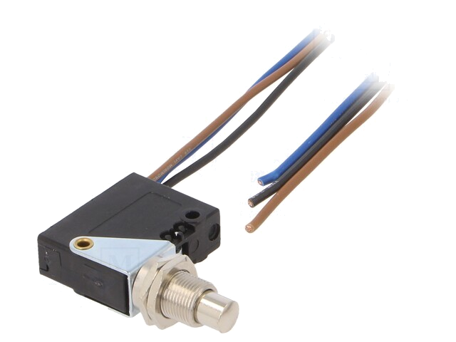 Eindschakelaar; pin Ø07mm; SPDT; 8A; max.250VAC; leiding 0,5m Eindschakelaar; pin Ø07mm; SPDT; 8A; max.250VAC; leiding 0,5m